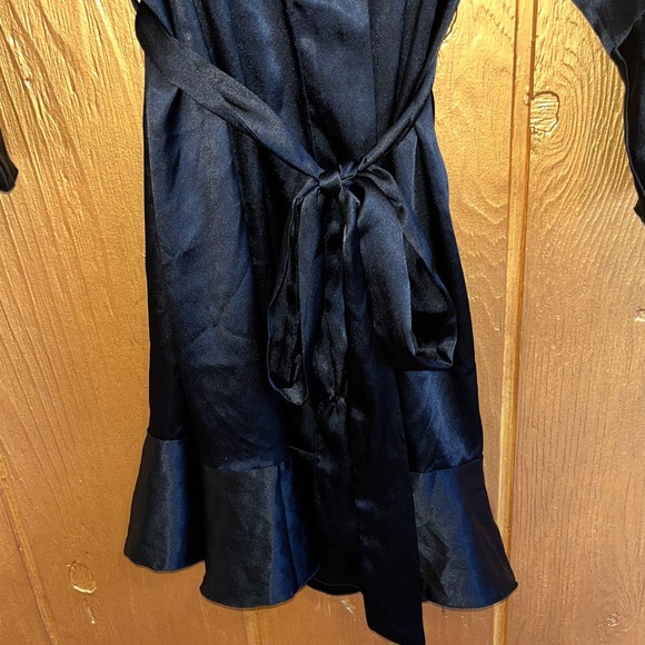 Victoria's Secret Ruffle Satin Robe - Picture 4 of 6
